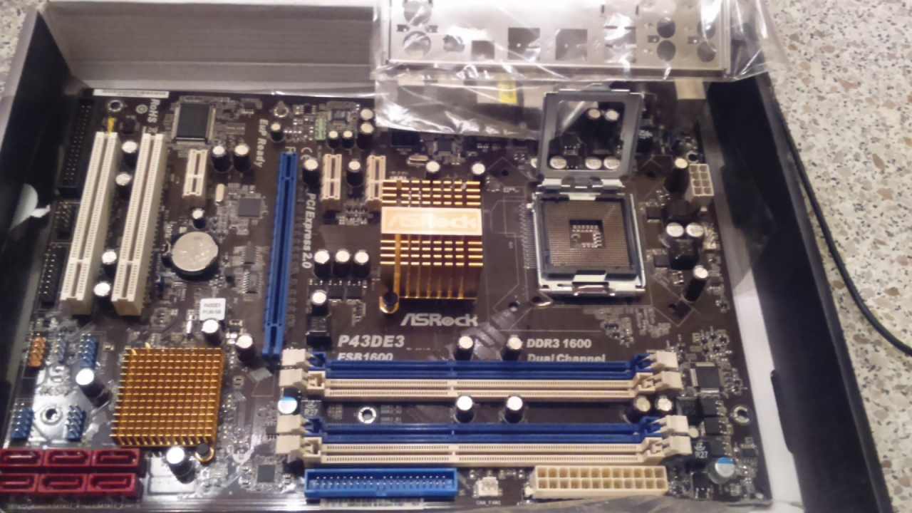 Asrock p43de3 прошивка bios