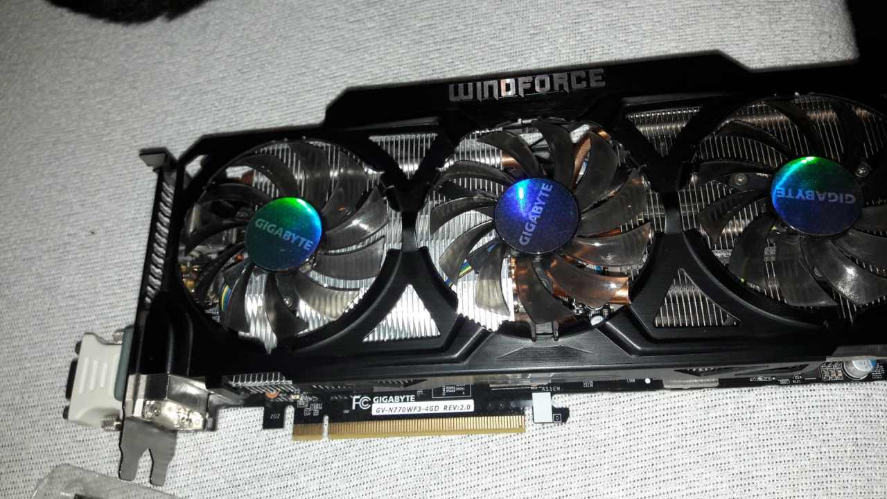 Какой процессор нужен для gtx 770 4gb