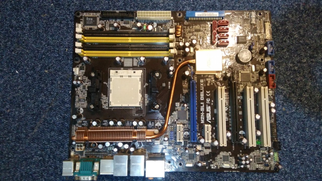 Asus m2n sli deluxe апгрейд