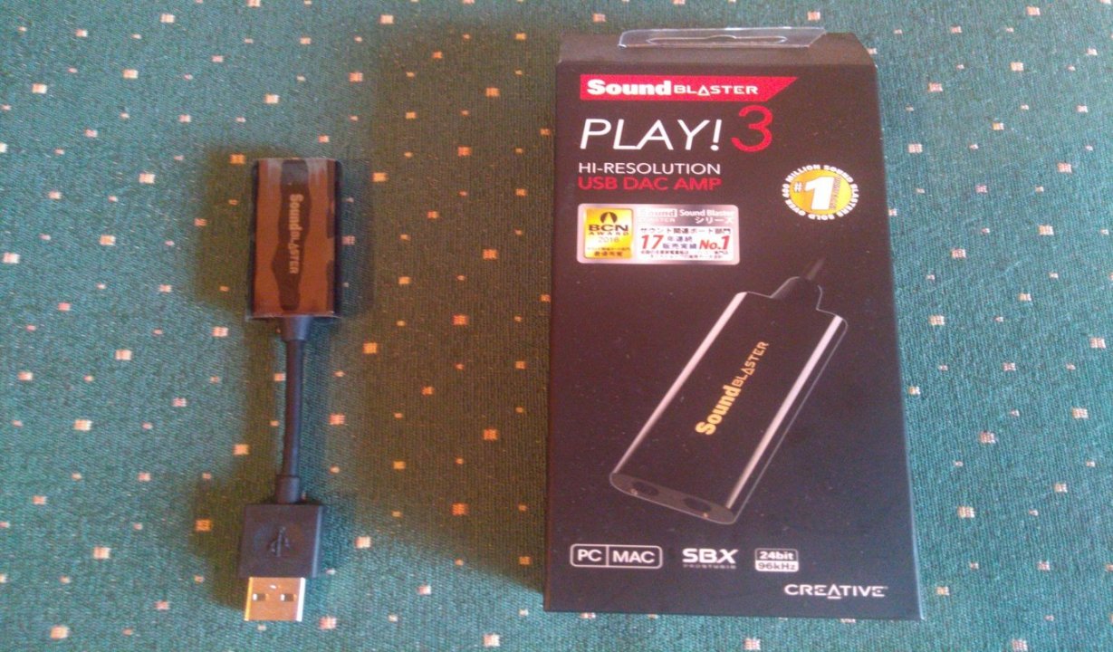 Creative Sound Blaster Play 3 Usb Dac Hangkartya Hardverapro