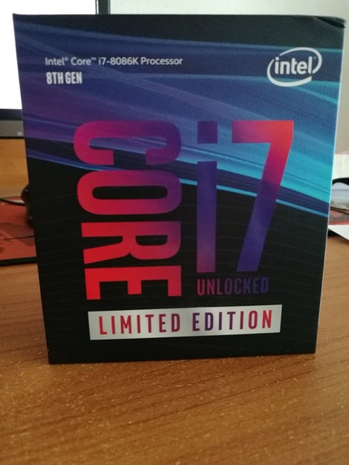 Intel Core i7 8086K Limited Edition 4.0/5.0 GHz (Gari 2021.07.18. -ig