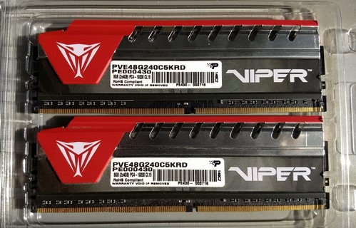 Patriot Viper Steel DDR4 3200MHz PC4-25600 32GB (16GB x 2枚