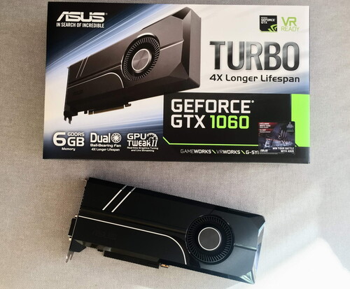 Asus gtx 1060 turbo разбор