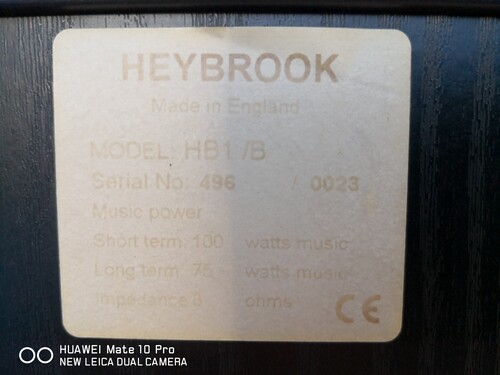 Heybrook hb1 eladó