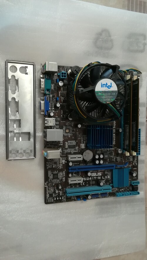 Asus p5g41t m lx3 разгон xeon