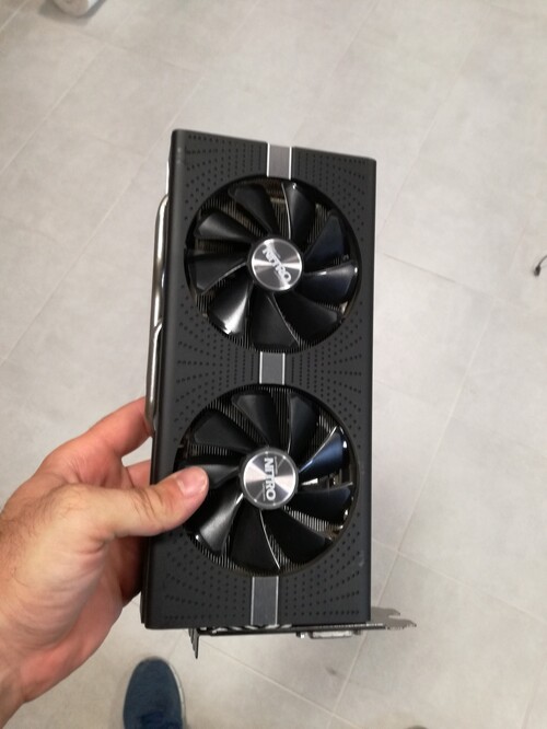 Переделка rx580 nitro 4gb в 8gb перепайкой памяти и заменой прошивки