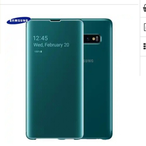 samsung galaxy s10 plus clear view cover