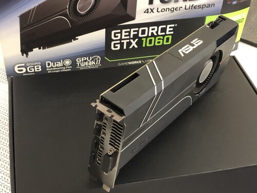 Asus gtx 1060 turbo разбор