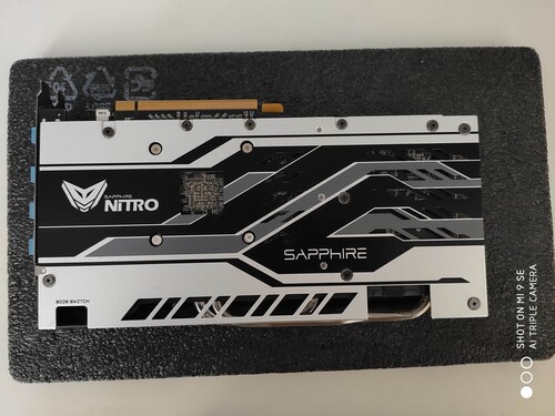 Переделка rx580 nitro 4gb в 8gb перепайкой памяти и заменой прошивки