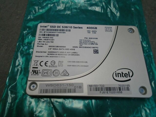 Intel dc s3610 обзор