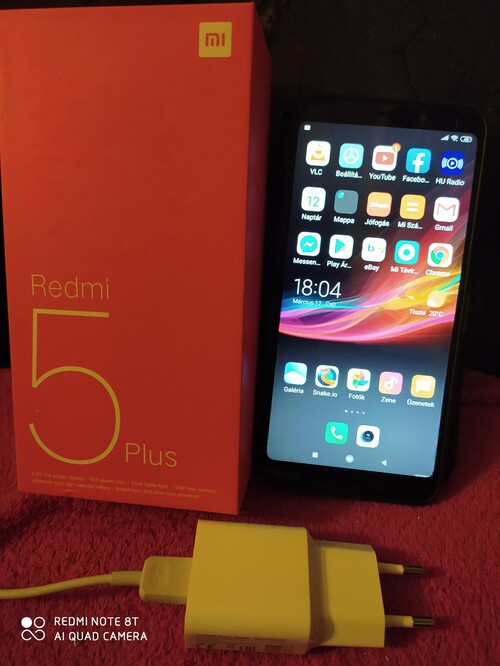 Xiaomi Redmi 5 Plus Xiaomi Redmi 5 Plus 4 64GB 8 magos 2 GHz cpu Telenor f gg 