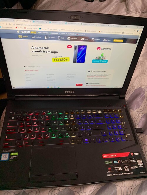 Eladó msi laptop