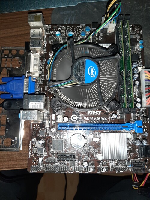 Msi h61m p20 g3 подключение спикера