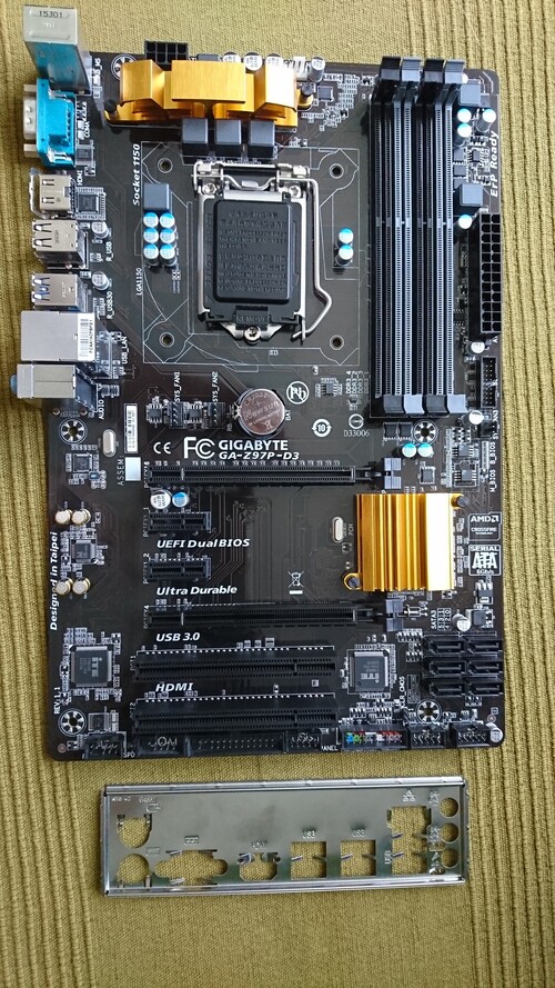 Z97p d3 gigabyte совместимость