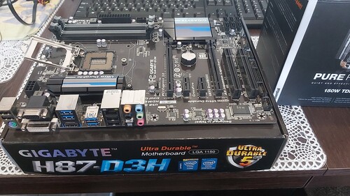 H87 d3h cf gigabyte какую оперативную память поддерживает