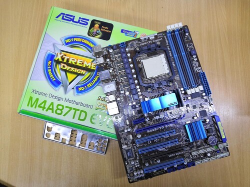 Asus m4a87td не включается