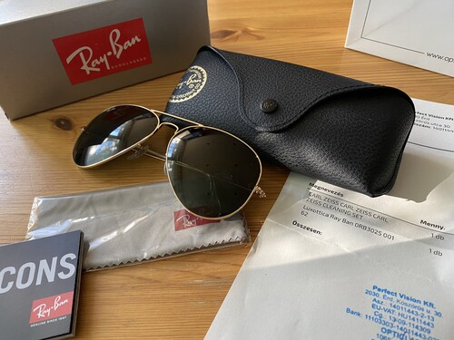 Ray Ban Rb3025 L05 Aviator Large Metal Napszemuveg Hardverapro