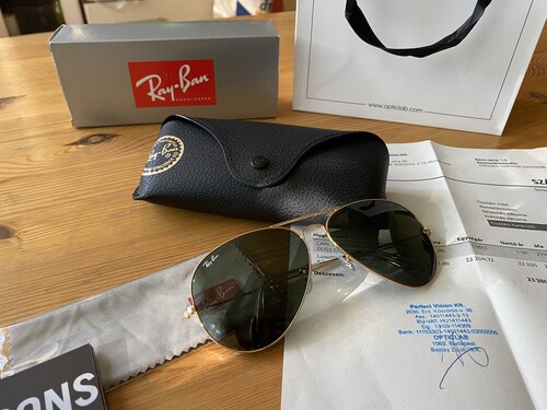 Ray Ban Rb3025 L05 Aviator Large Metal Napszemuveg Hardverapro