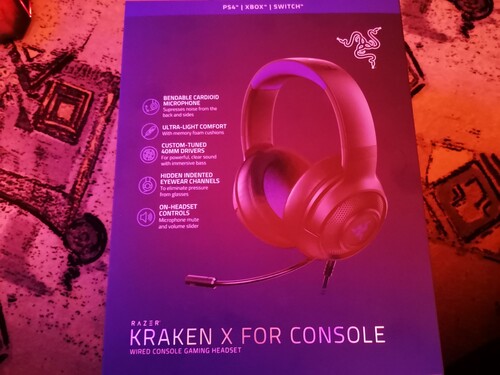 Razer Kraken X Headset For Console Black