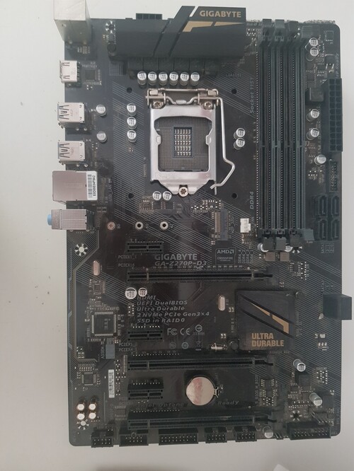 Gigabyte z270p d3 совместимость