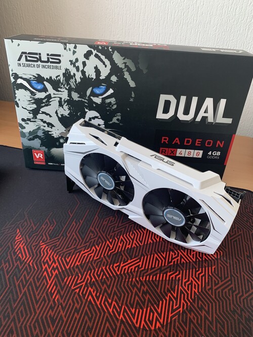 Asus dual rx 480 4gb не разгоняется