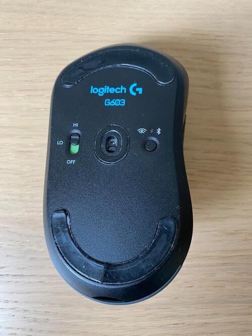 Logitech g603 подключение по блютуз