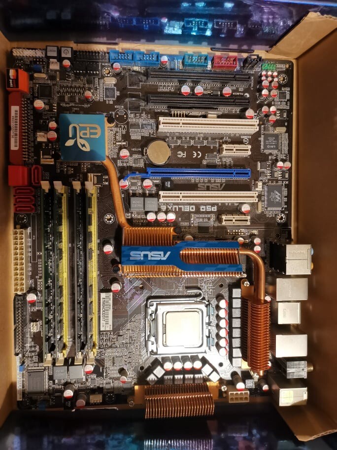 Asus p5e3 deluxe разгон xeon