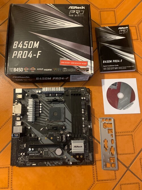 Asrock b450m pro4 установка ssd m2