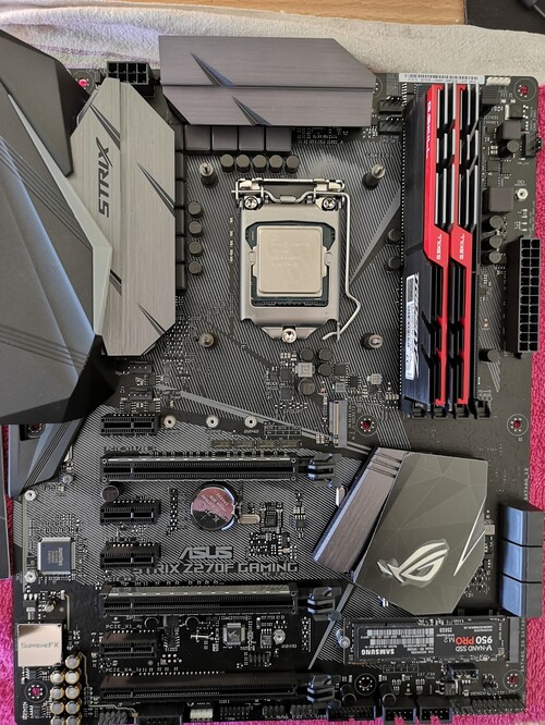 Asus STRIX Z270F+intel core i7 7700k+メモリの+spbgp44.ru