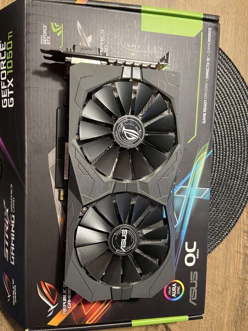 Asus geforce strix gtx 1050 ti обзор