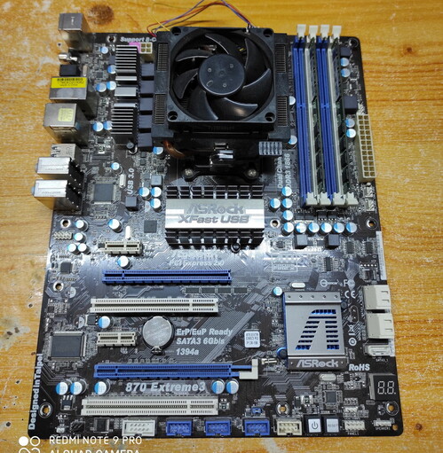 Asrock phenom 2 подключение