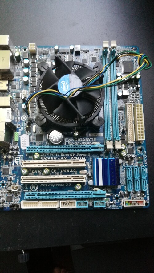 Gigabyte h55m s2h подключение