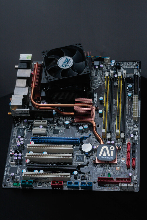 Разгон q6600 на asus p5k