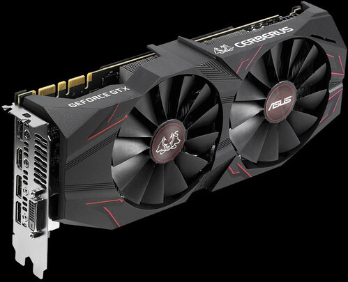 Asus geforce gtx 1070ti cerberus 8gb обзор